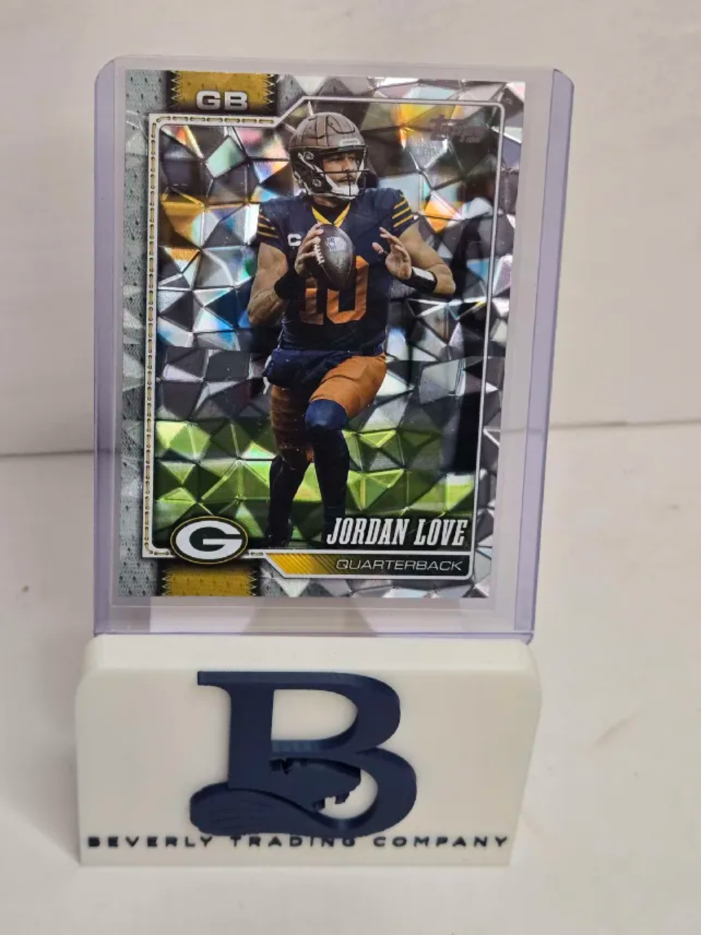 2026 Topps Flagship Jordan Love #76 – Diamante Foil, Packers QB